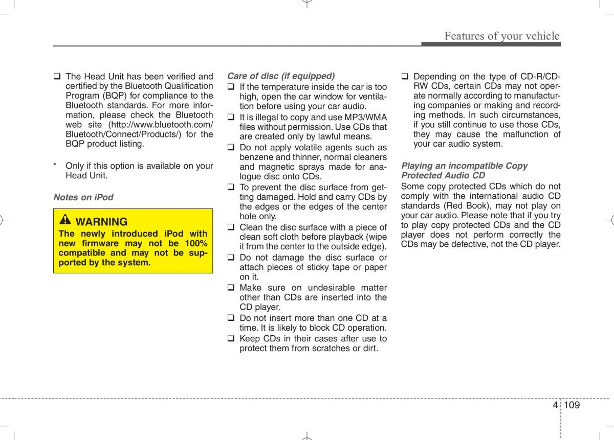 KIA Ceed I 1 owners manual / page 180