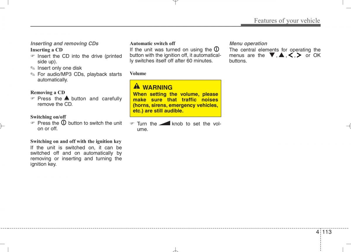 KIA Ceed I 1 owners manual / page 184