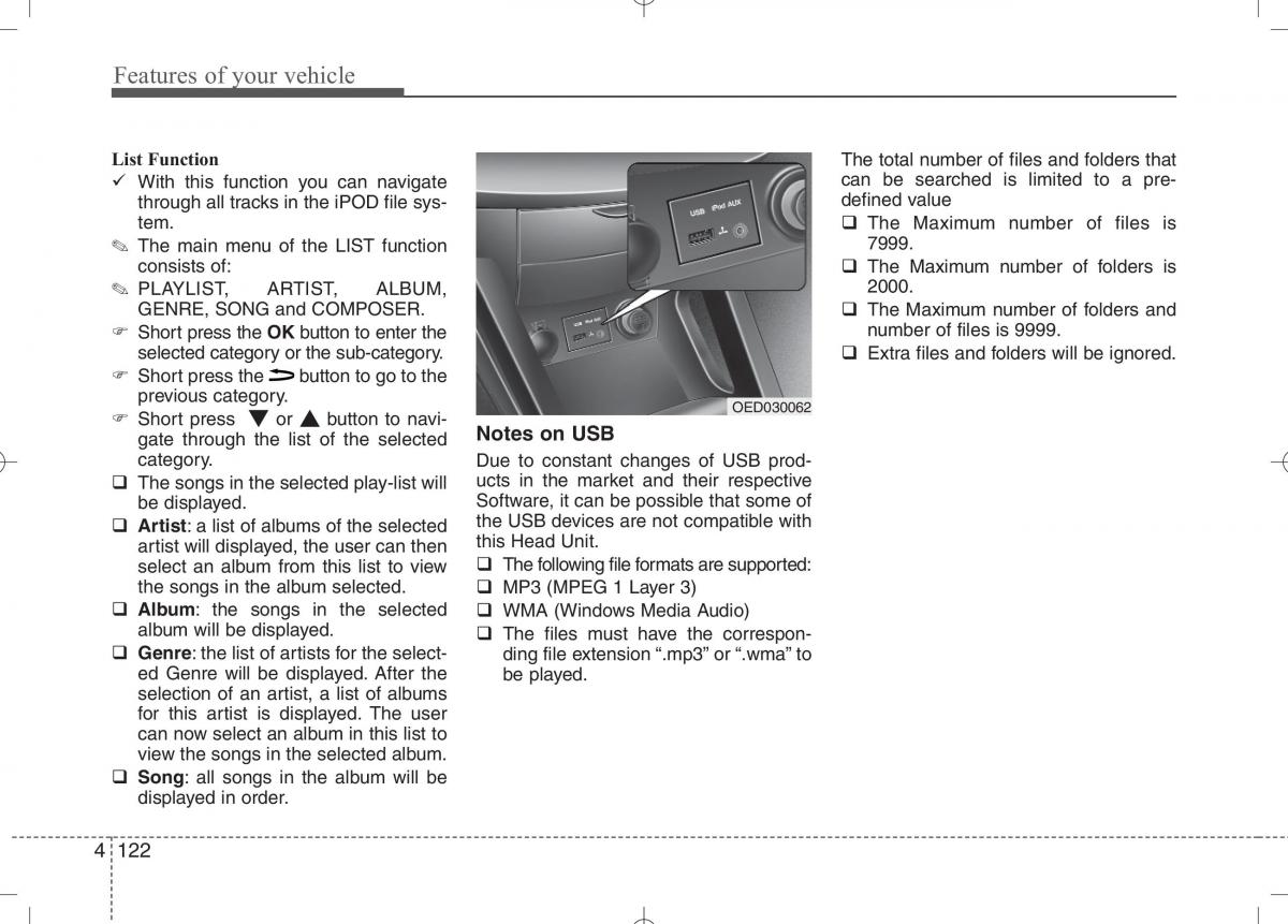 KIA Ceed I 1 owners manual / page 193