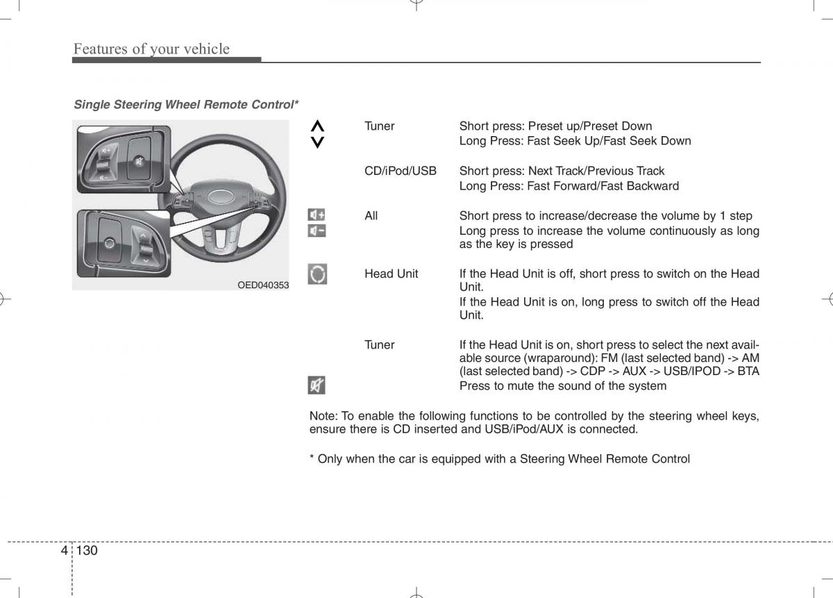 KIA Ceed I 1 owners manual / page 201