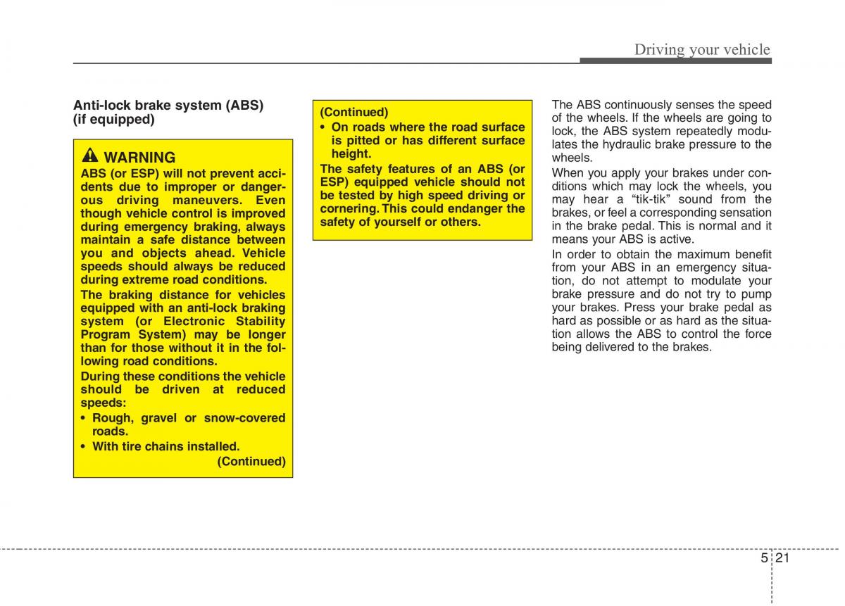 KIA Ceed I 1 owners manual / page 228