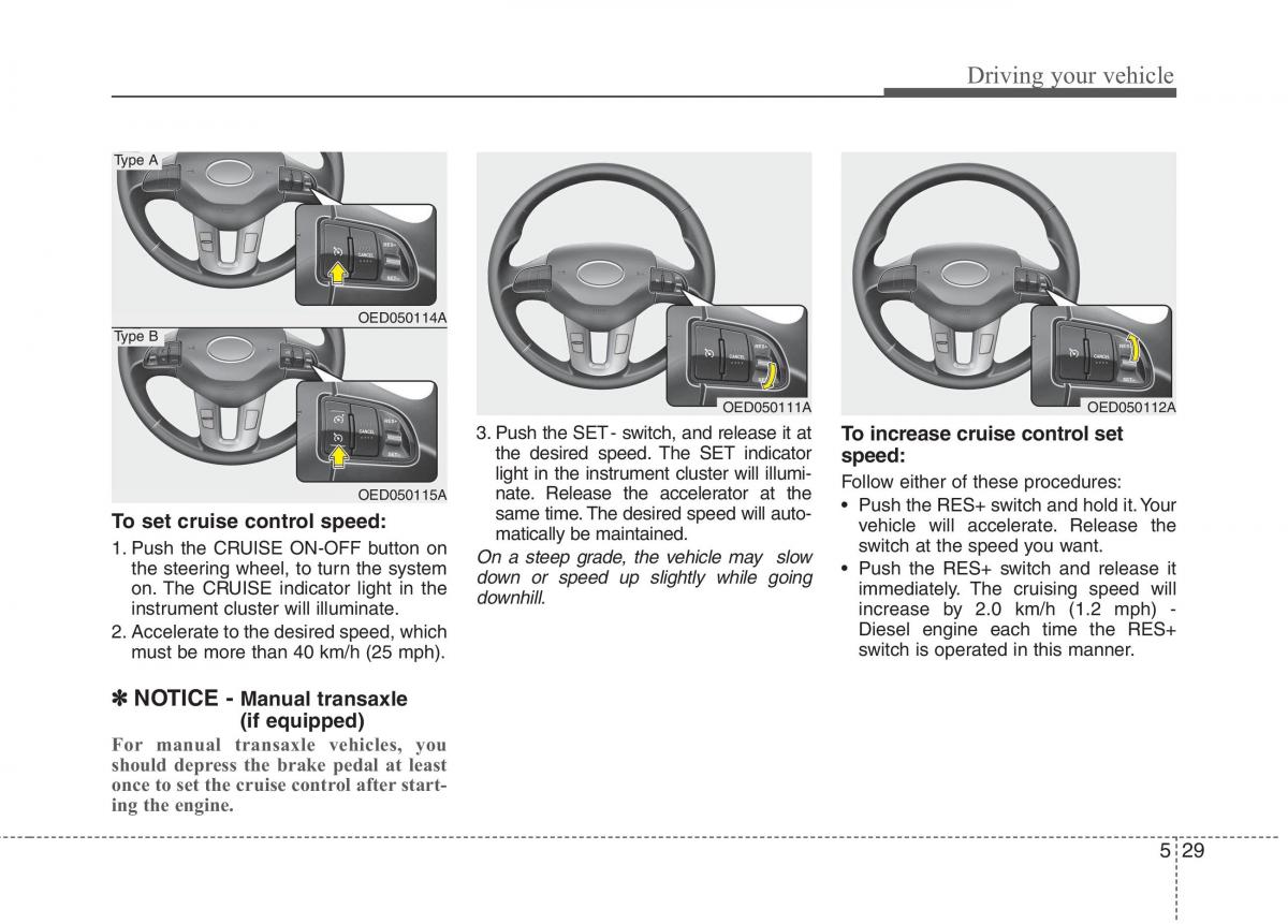 KIA Ceed I 1 owners manual / page 236