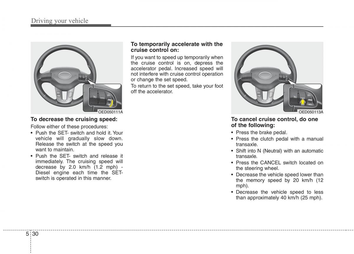 KIA Ceed I 1 owners manual / page 237