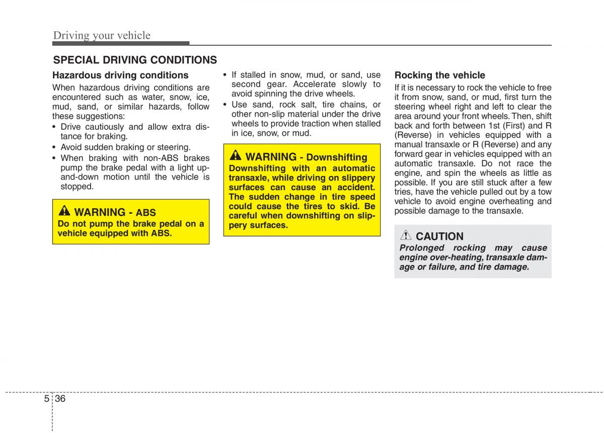 KIA Ceed I 1 owners manual / page 243