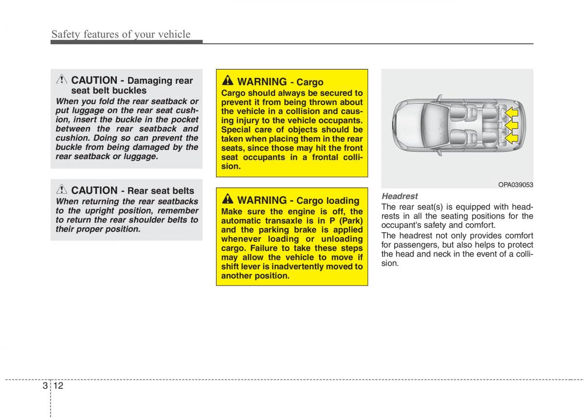 KIA Ceed I 1 owners manual / page 25