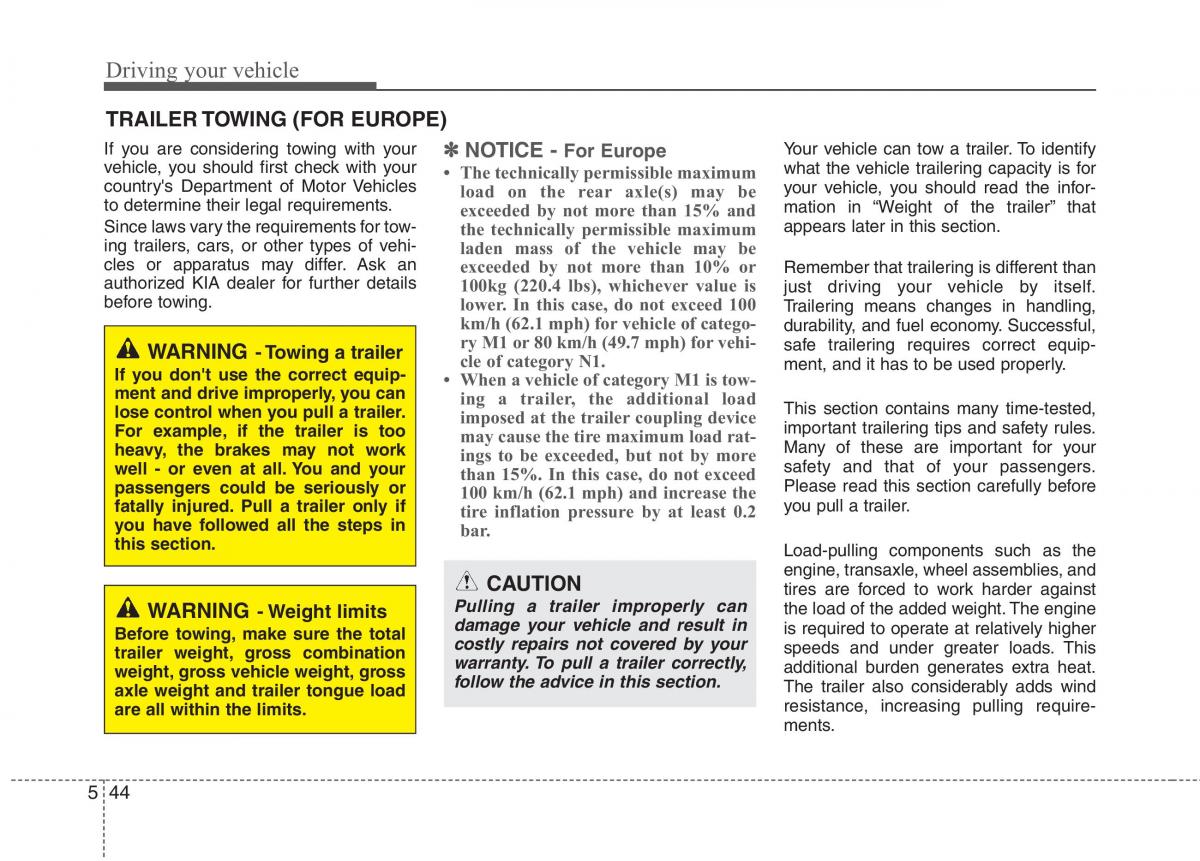 KIA Ceed I 1 owners manual / page 251