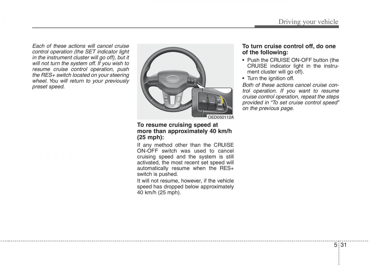 KIA Ceed I 1 owners manual / page 290