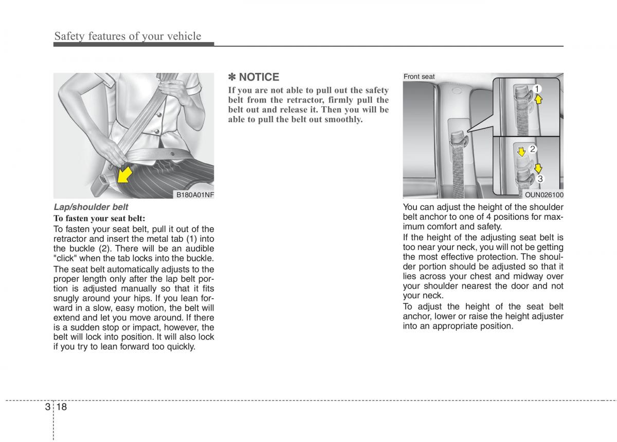 KIA Ceed I 1 owners manual / page 31