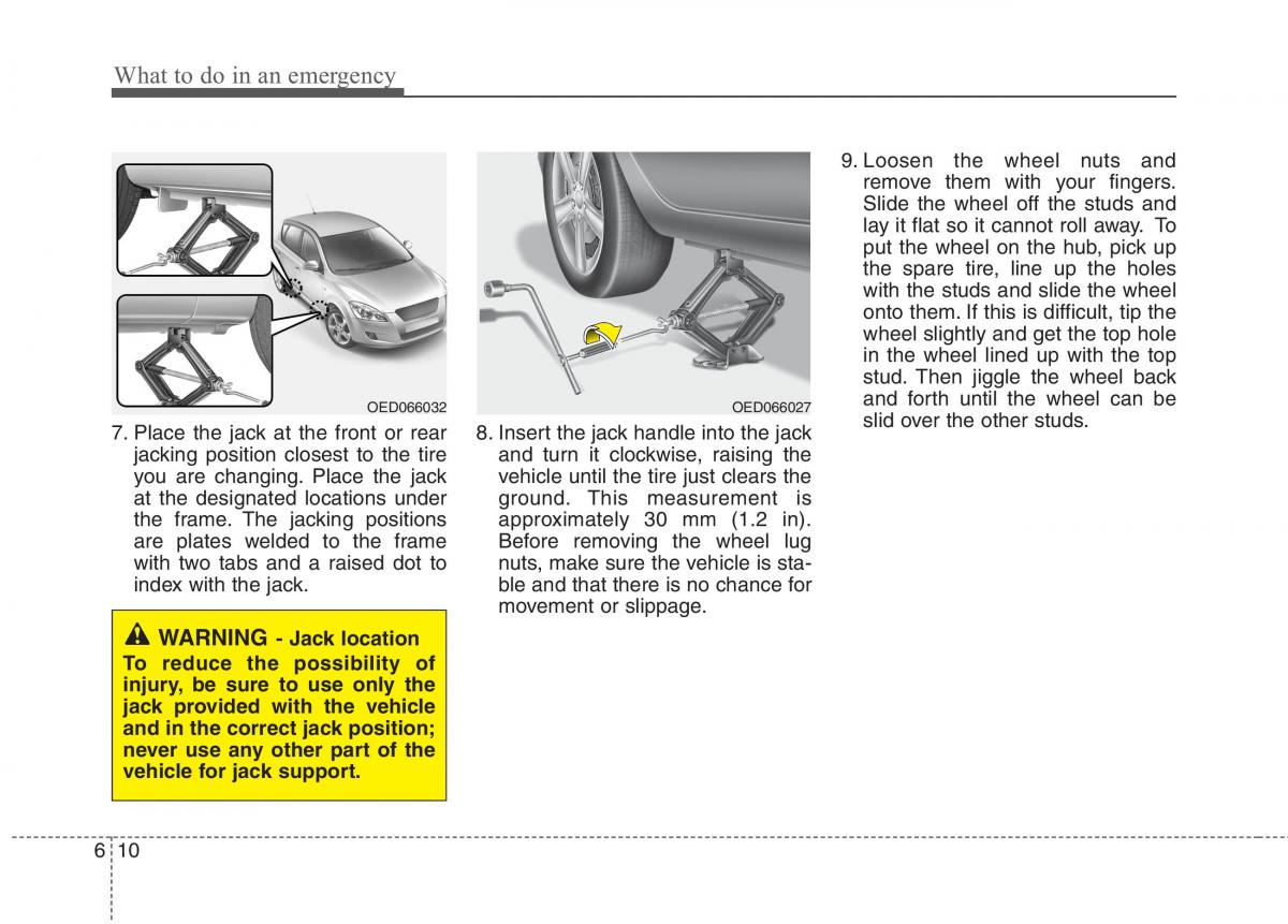 KIA Ceed I 1 owners manual / page 321