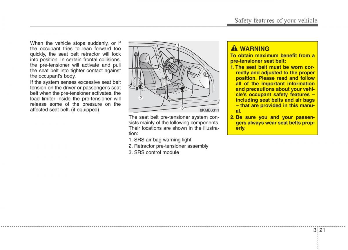 KIA Ceed I 1 owners manual / page 34