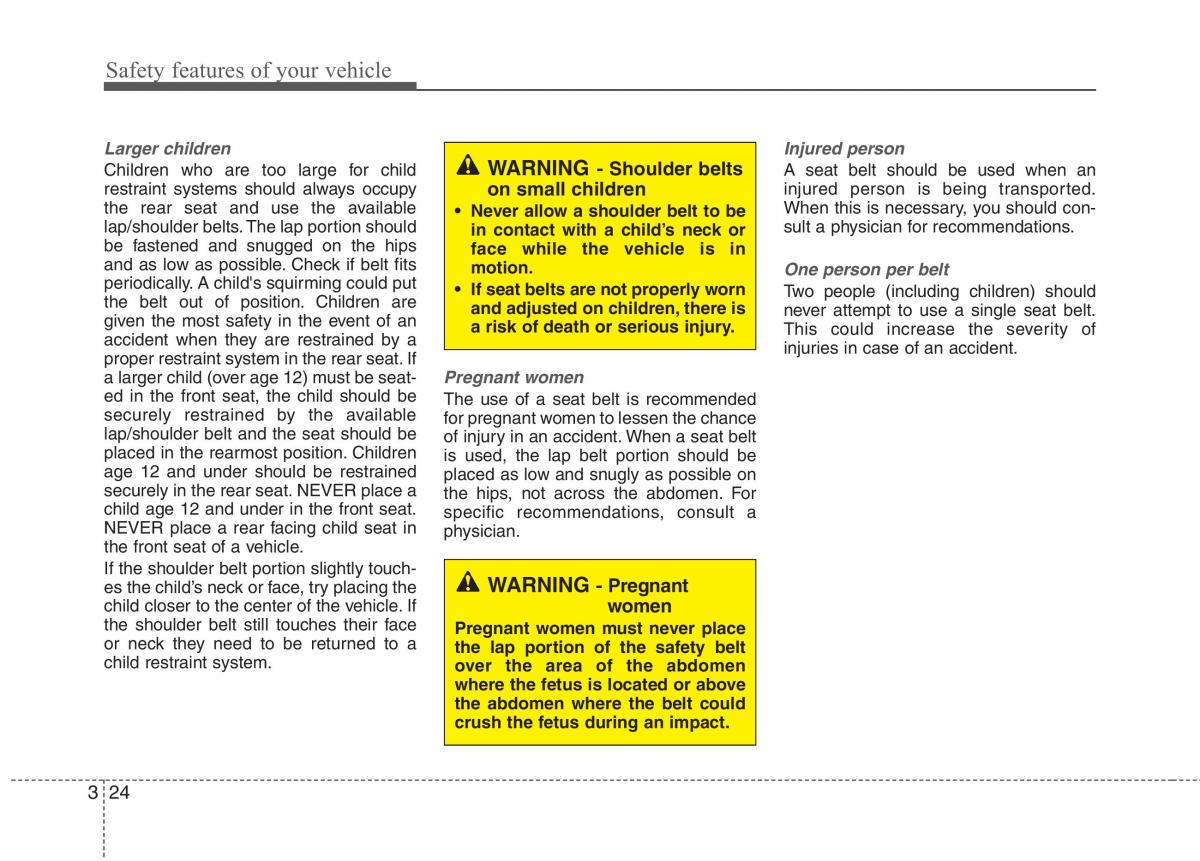 KIA Ceed I 1 owners manual / page 37