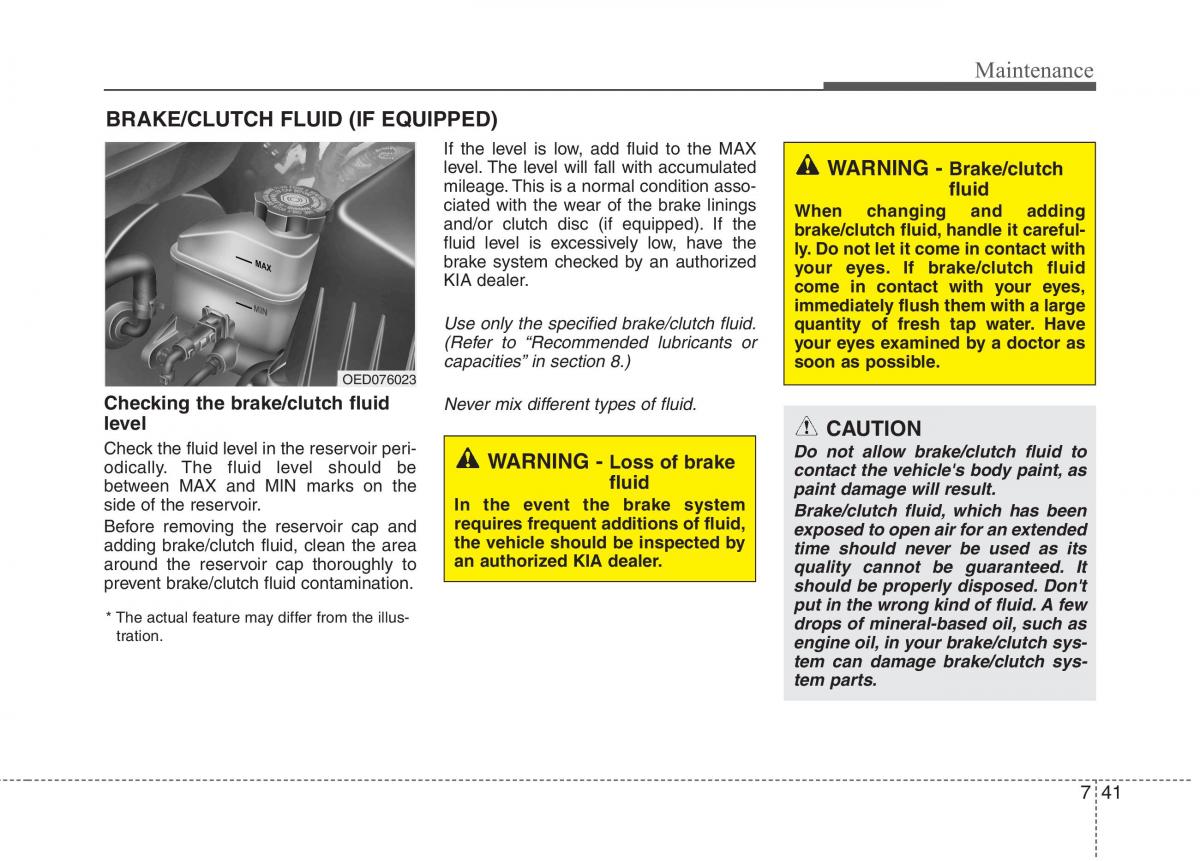 KIA Ceed I 1 owners manual / page 376