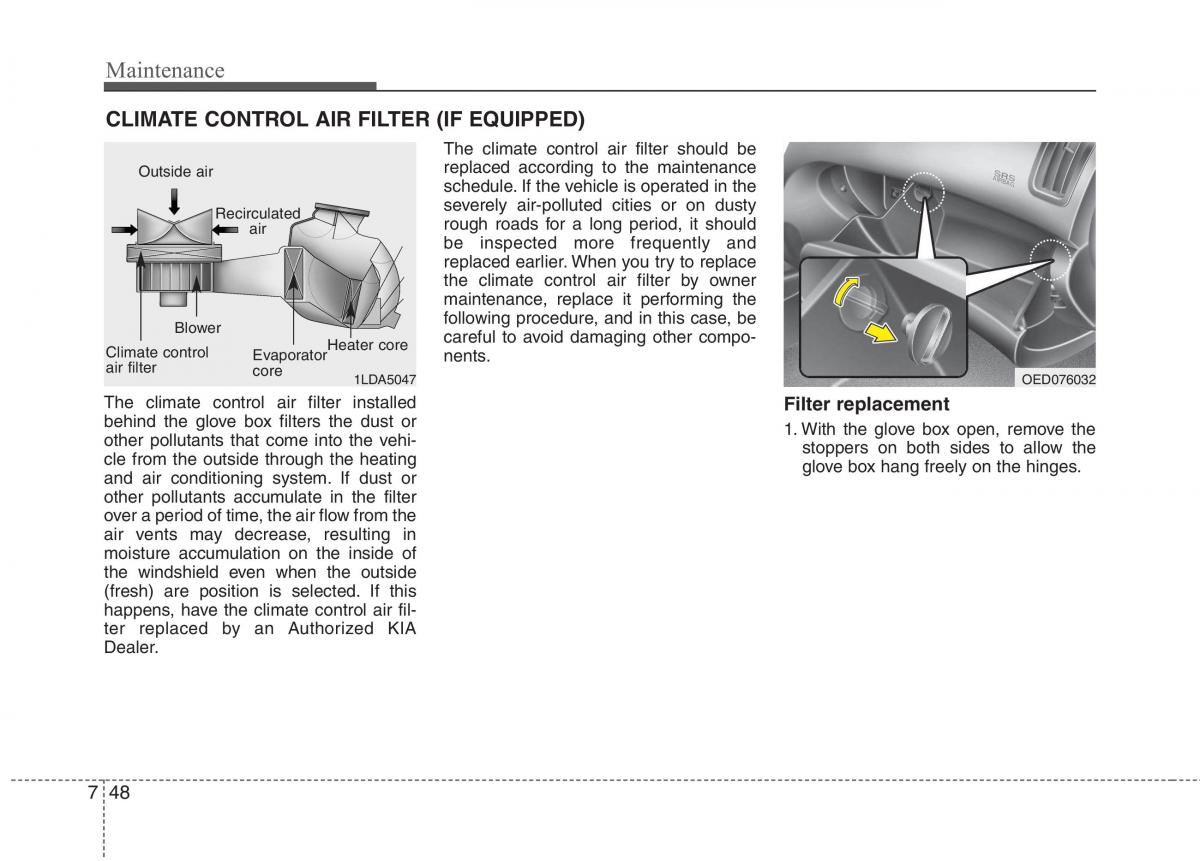 KIA Ceed I 1 owners manual / page 383