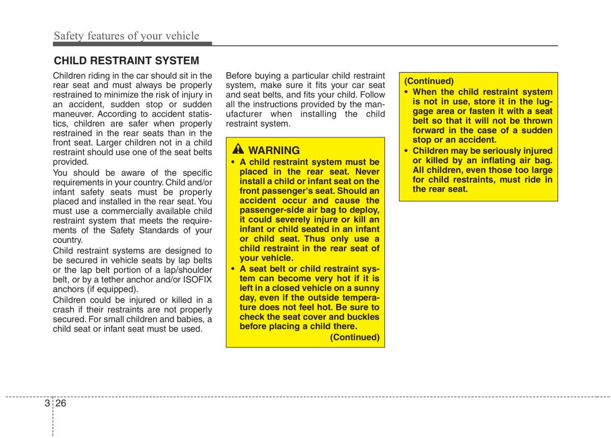 KIA Ceed I 1 owners manual / page 39