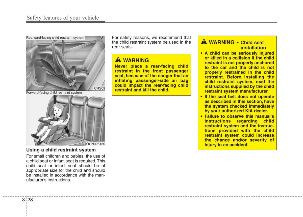 KIA Ceed I 1 owners manual / page 41