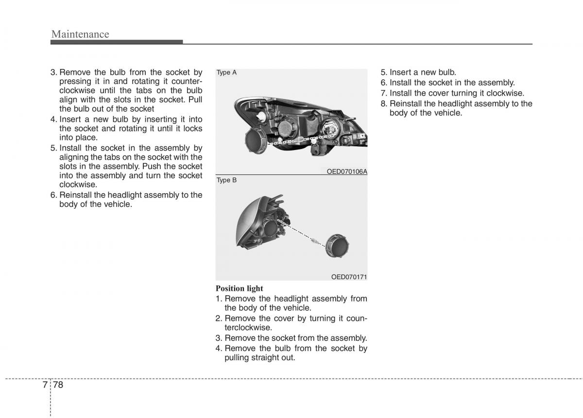 KIA Ceed I 1 owners manual / page 413