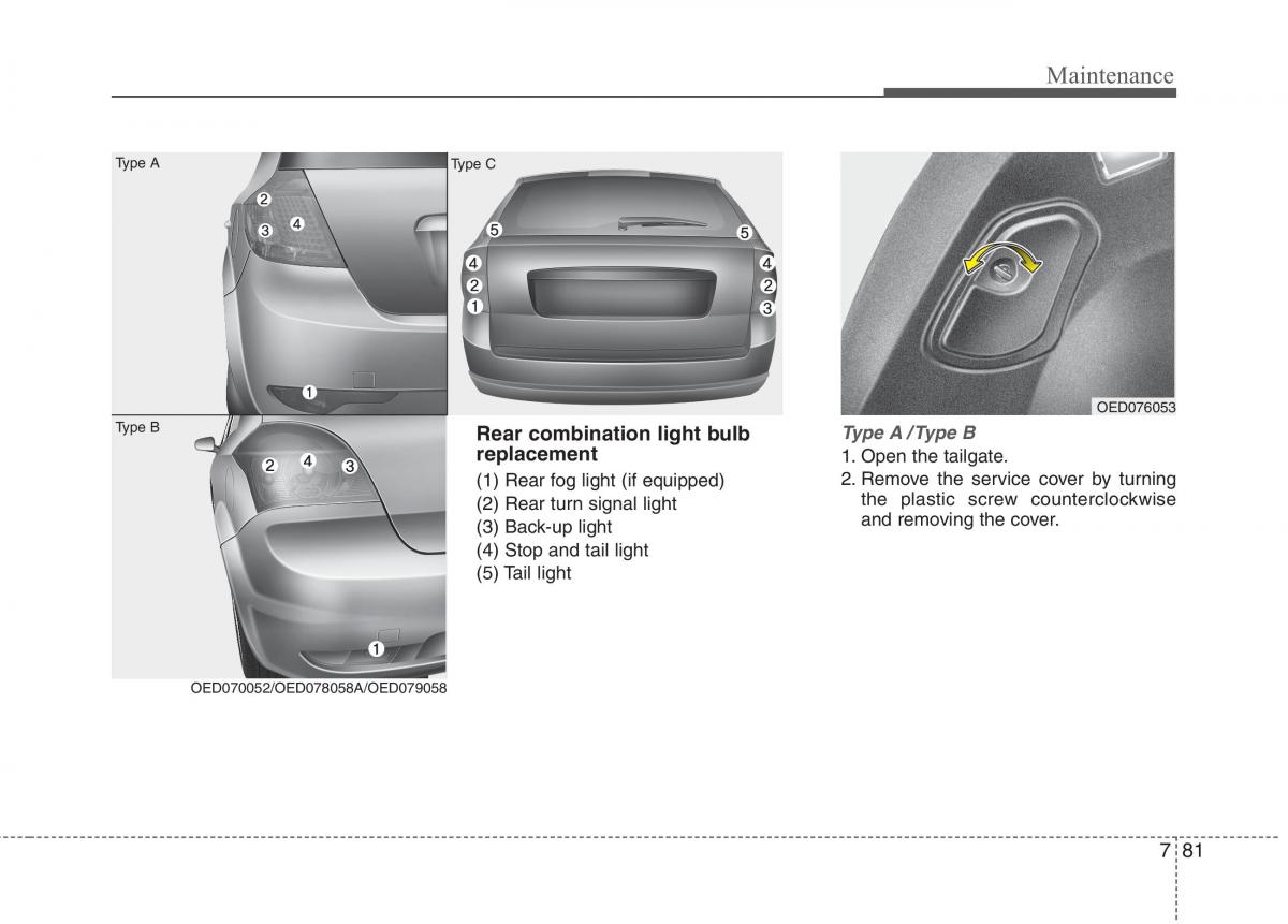 KIA Ceed I 1 owners manual / page 416