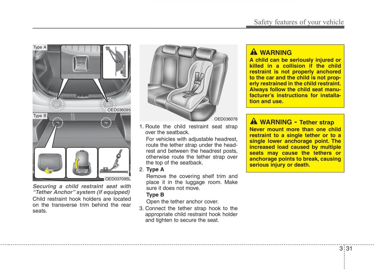 KIA Ceed I 1 owners manual / page 44