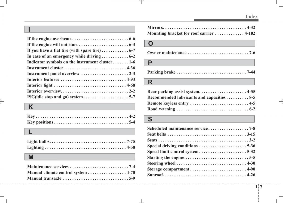 KIA Ceed I 1 owners manual / page 441