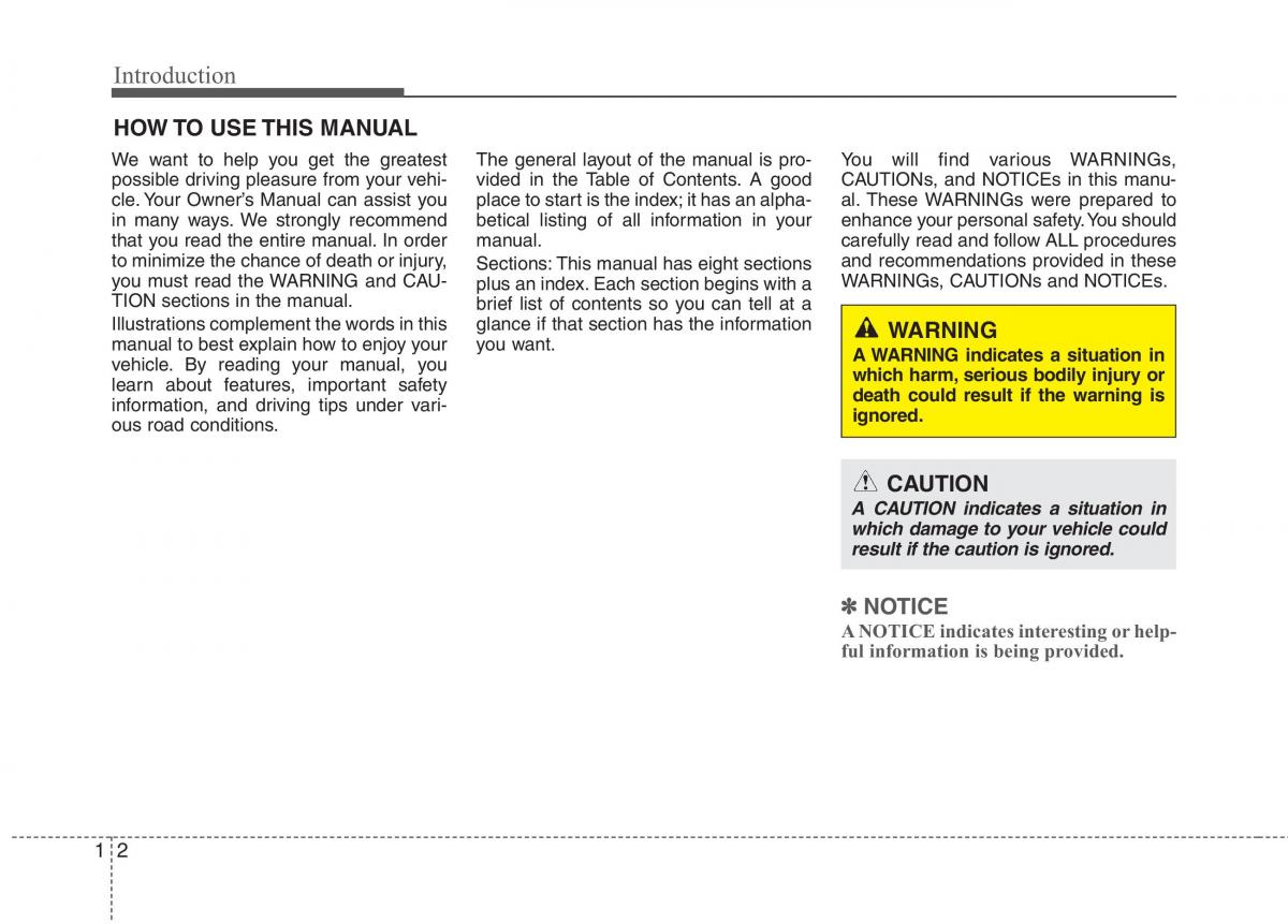 KIA Ceed I 1 owners manual / page 5