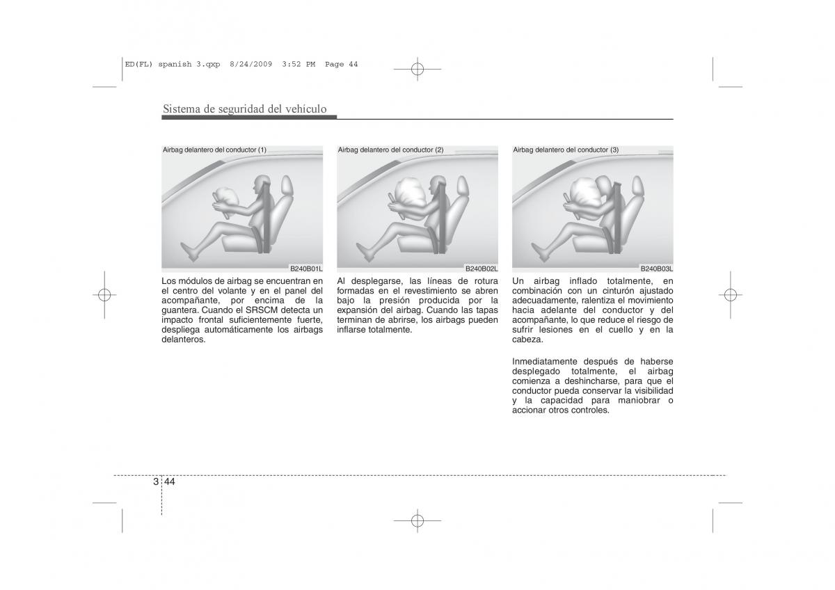 KIA Ceed I 1 manual del propietario / page 58