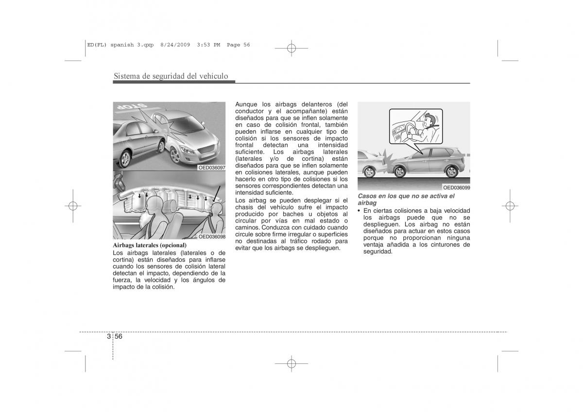 KIA Ceed I 1 manual del propietario / page 70