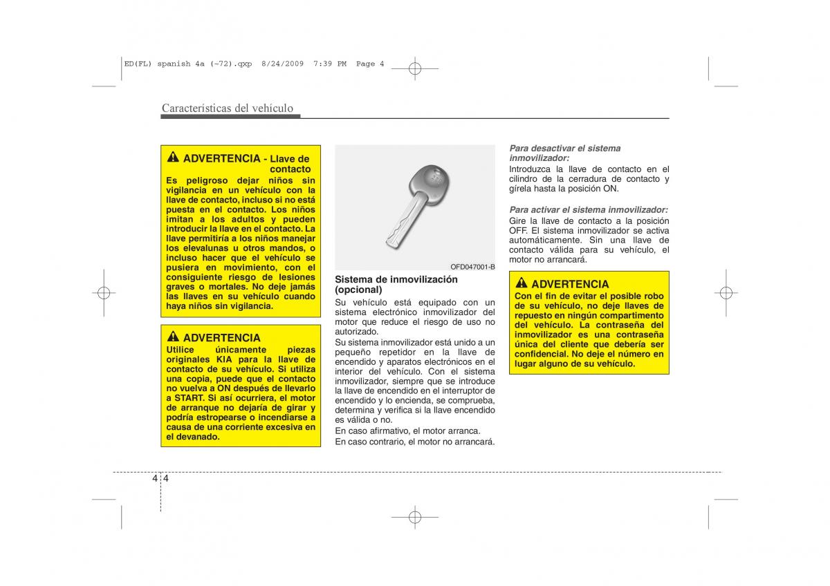 KIA Ceed I 1 manual del propietario / page 79