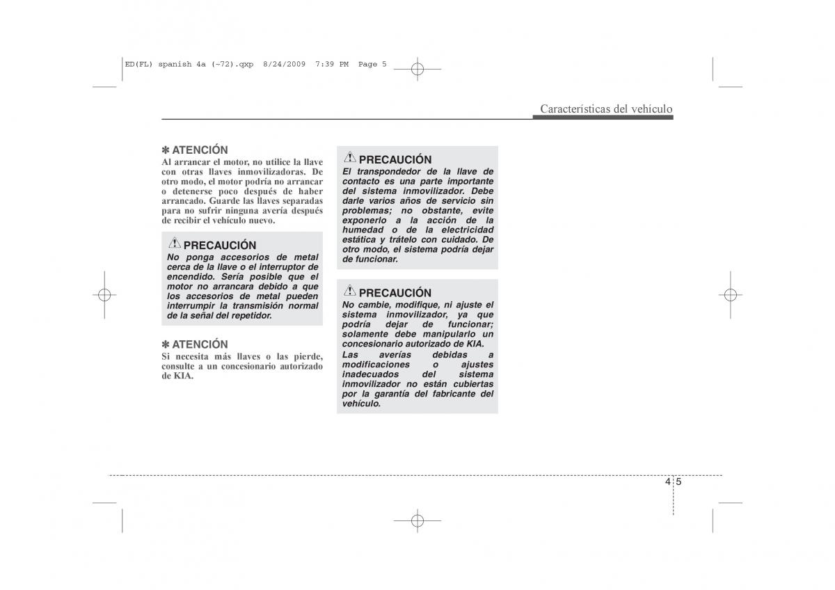 KIA Ceed I 1 manual del propietario / page 80