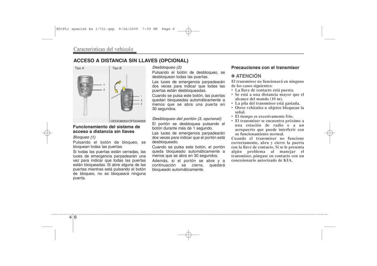 KIA Ceed I 1 manual del propietario / page 81