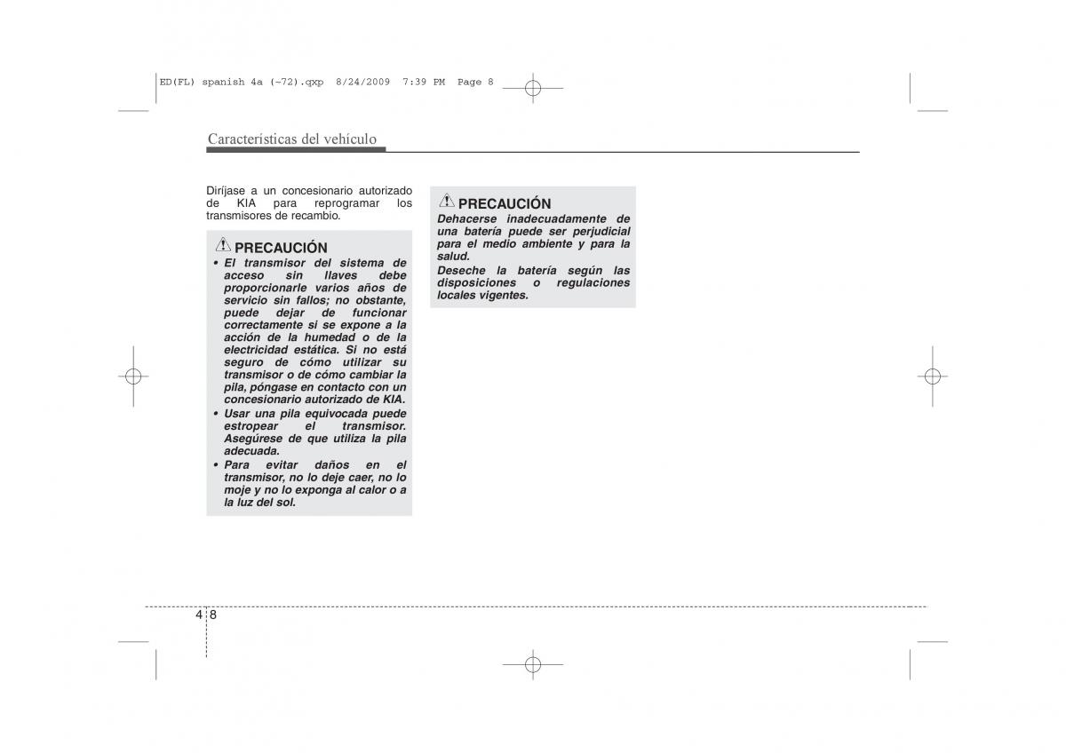 KIA Ceed I 1 manual del propietario / page 83