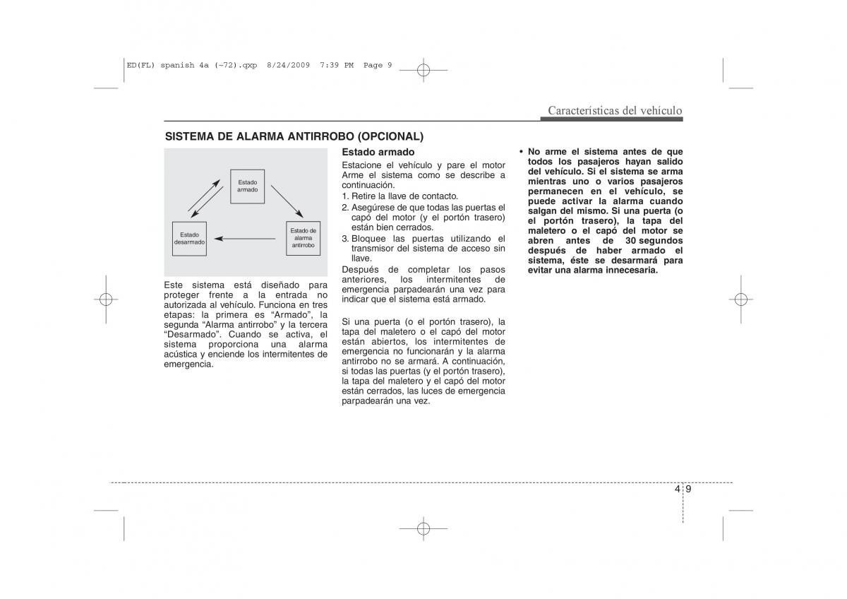 KIA Ceed I 1 manual del propietario / page 84