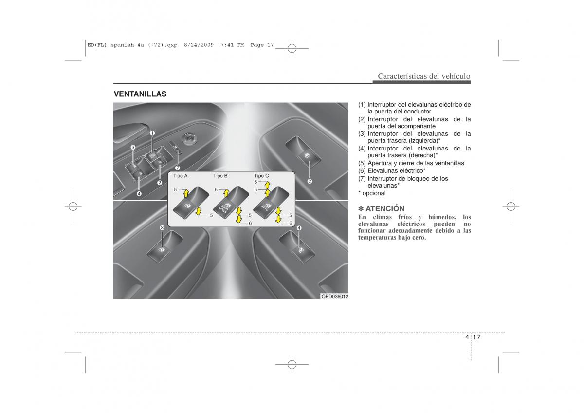 KIA Ceed I 1 manual del propietario / page 92