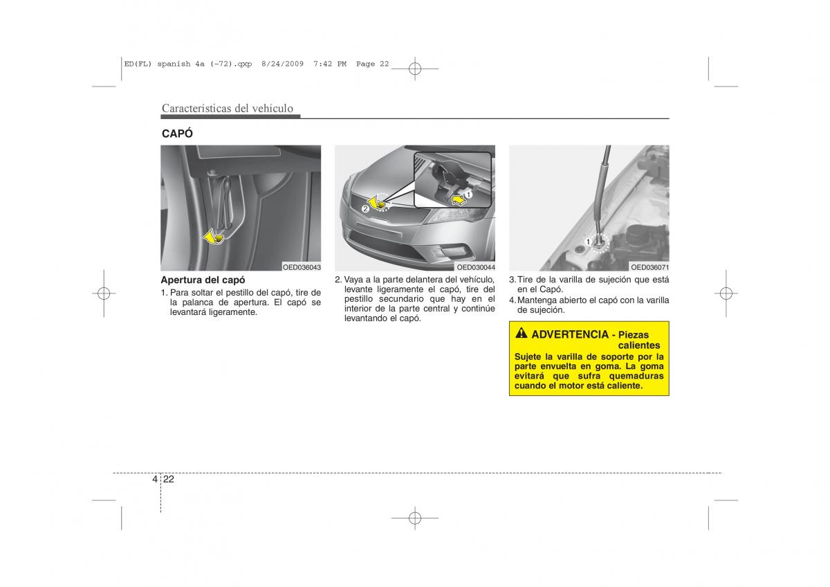 KIA Ceed I 1 manual del propietario / page 97