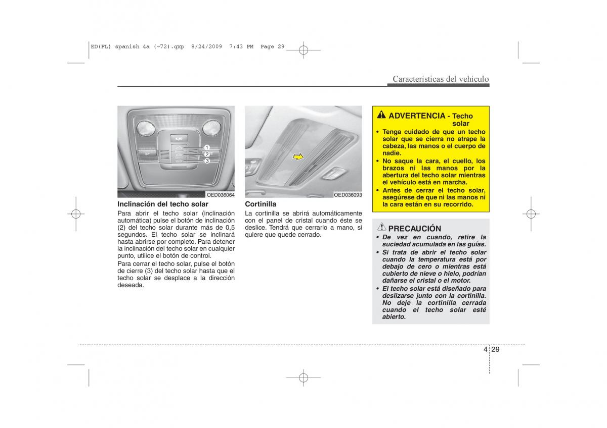 KIA Ceed I 1 manual del propietario / page 104