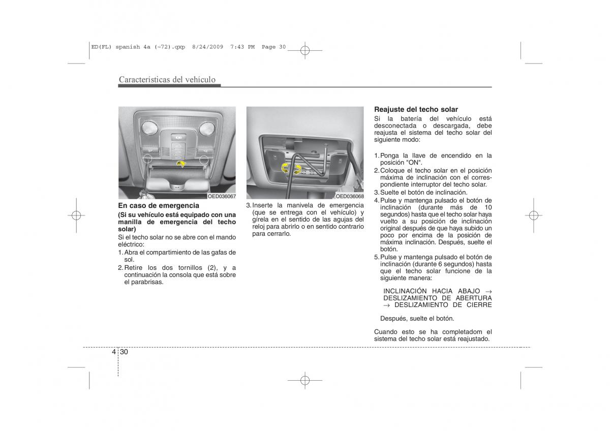 KIA Ceed I 1 manual del propietario / page 105