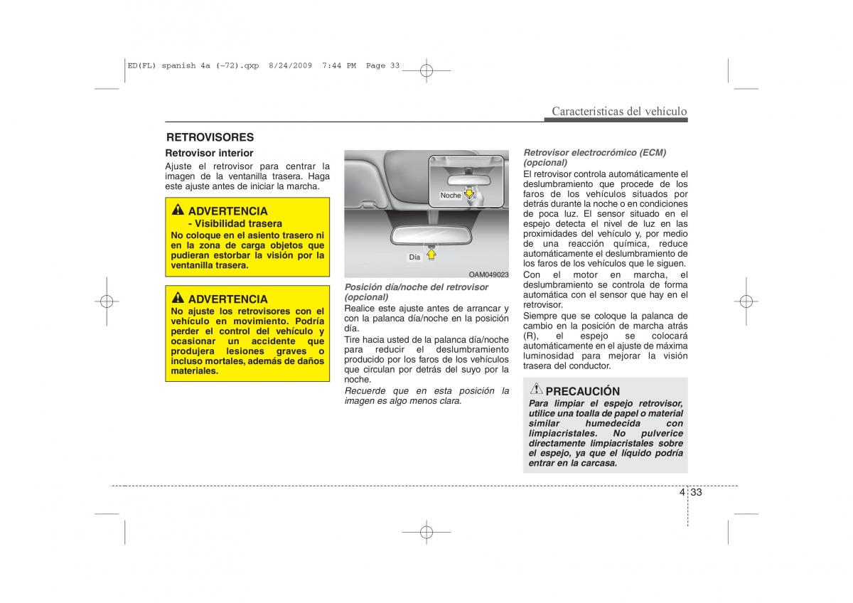 KIA Ceed I 1 manual del propietario / page 108