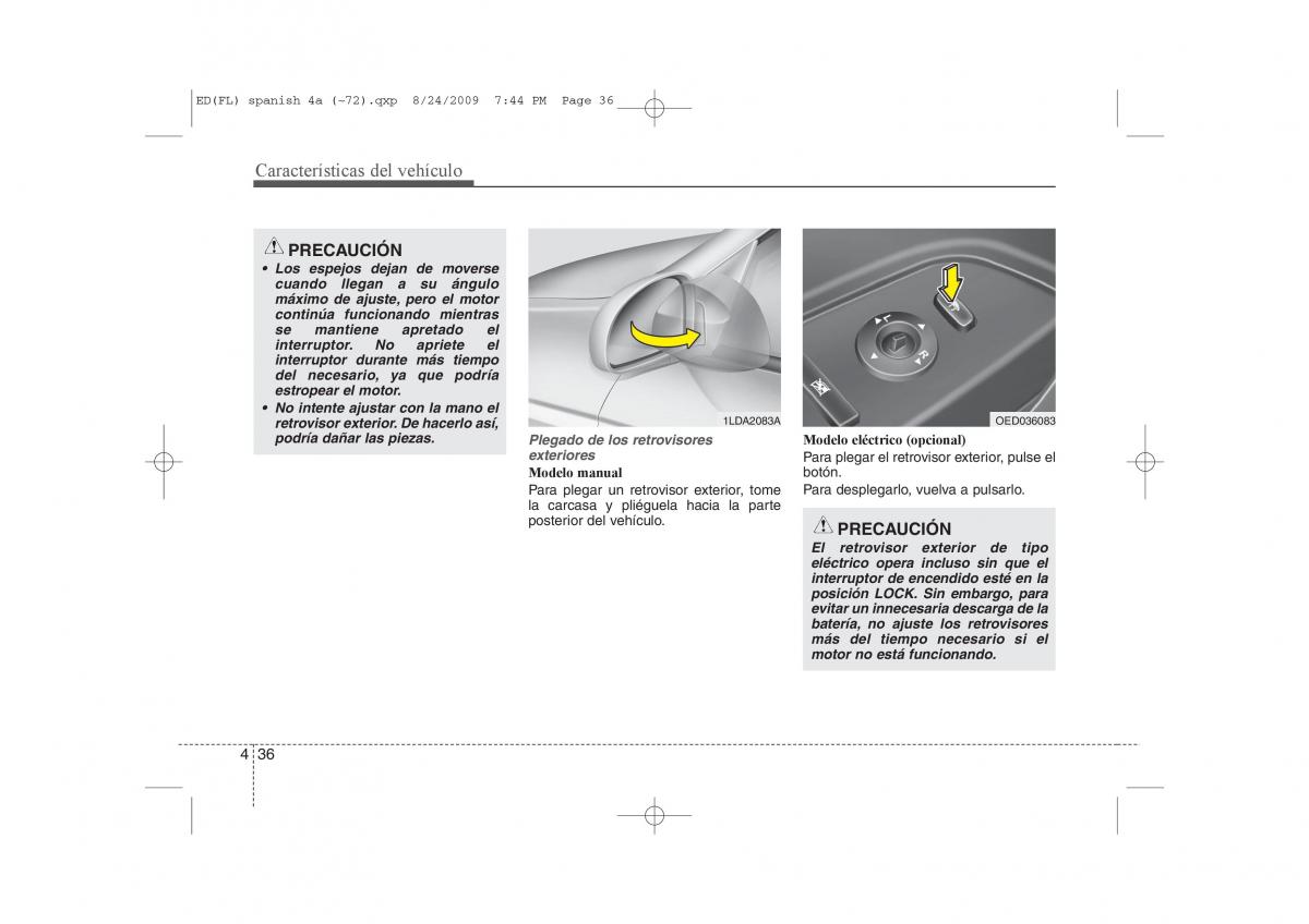 KIA Ceed I 1 manual del propietario / page 111