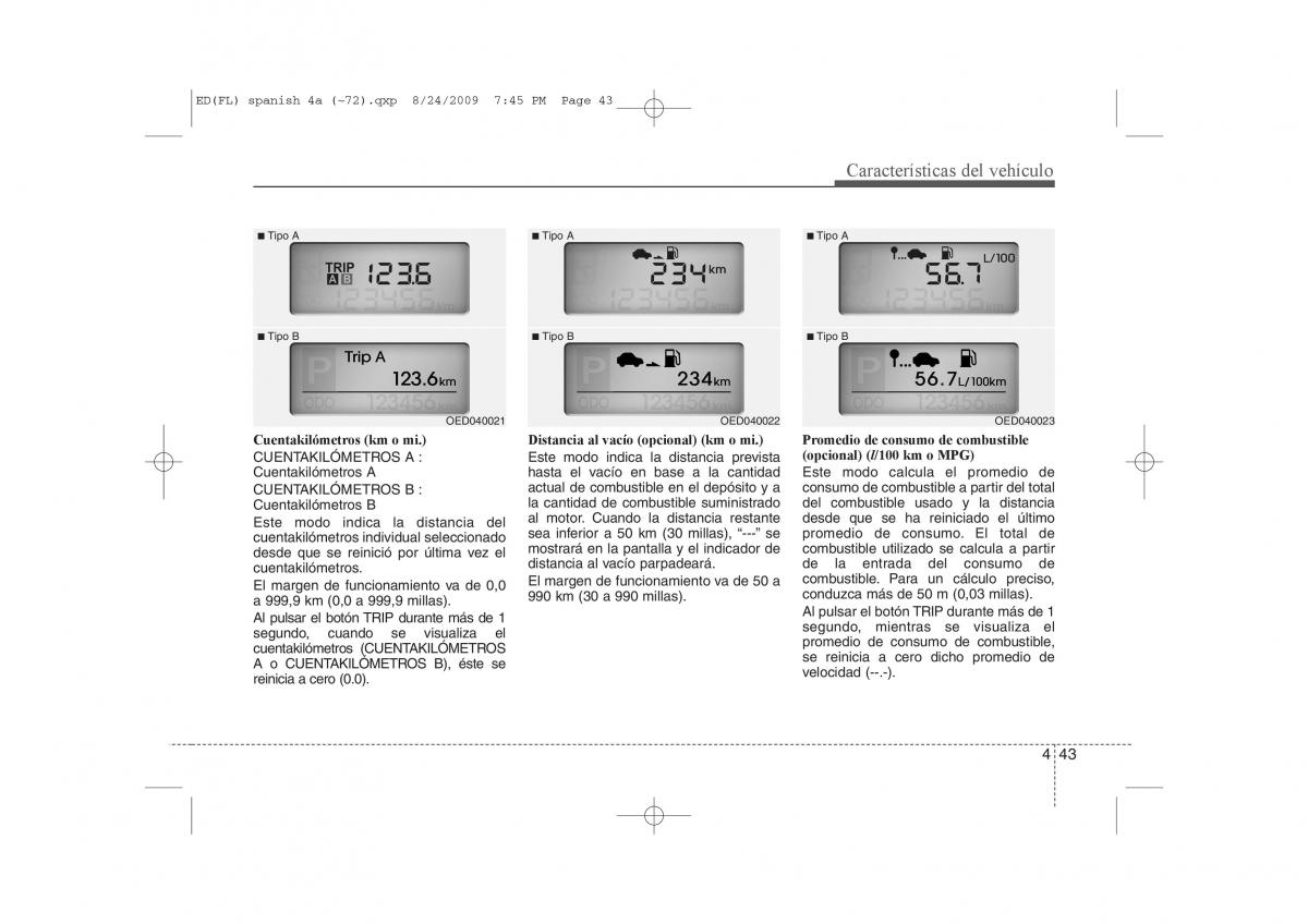 KIA Ceed I 1 manual del propietario / page 118