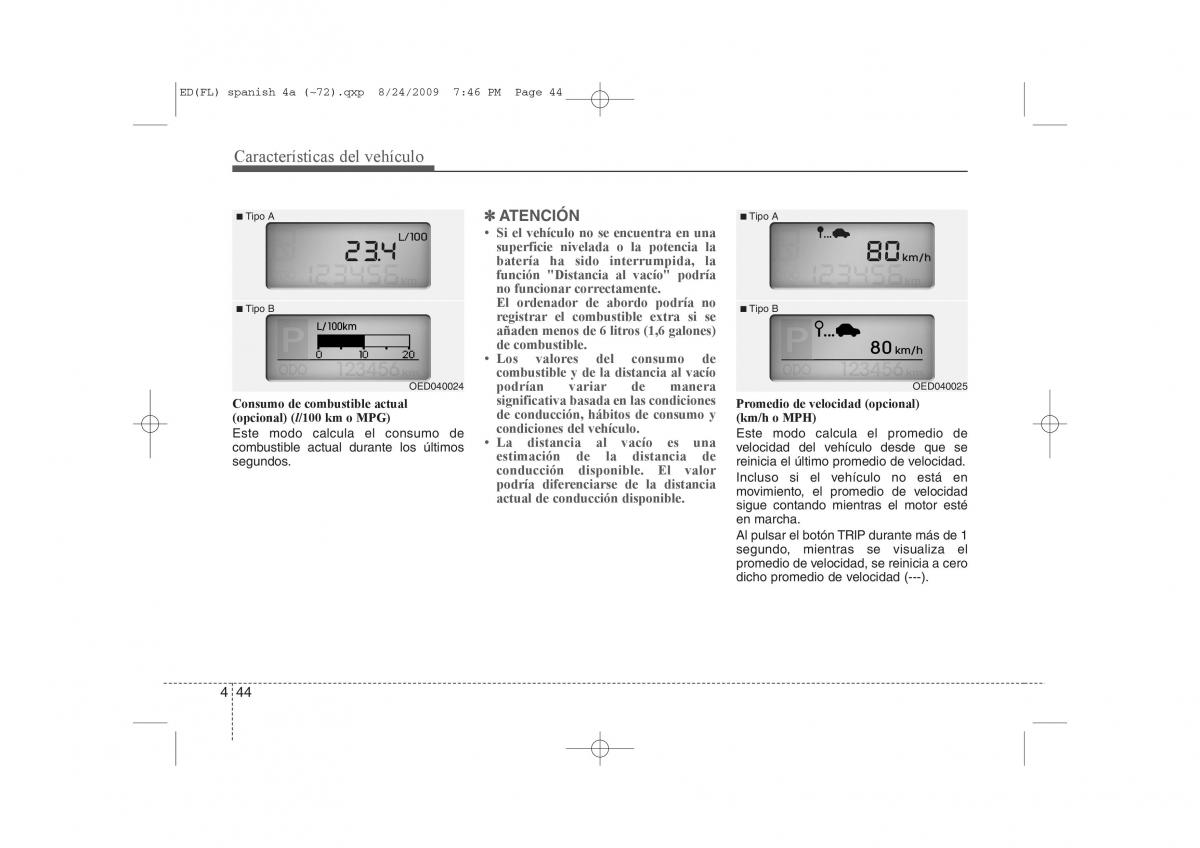 KIA Ceed I 1 manual del propietario / page 119