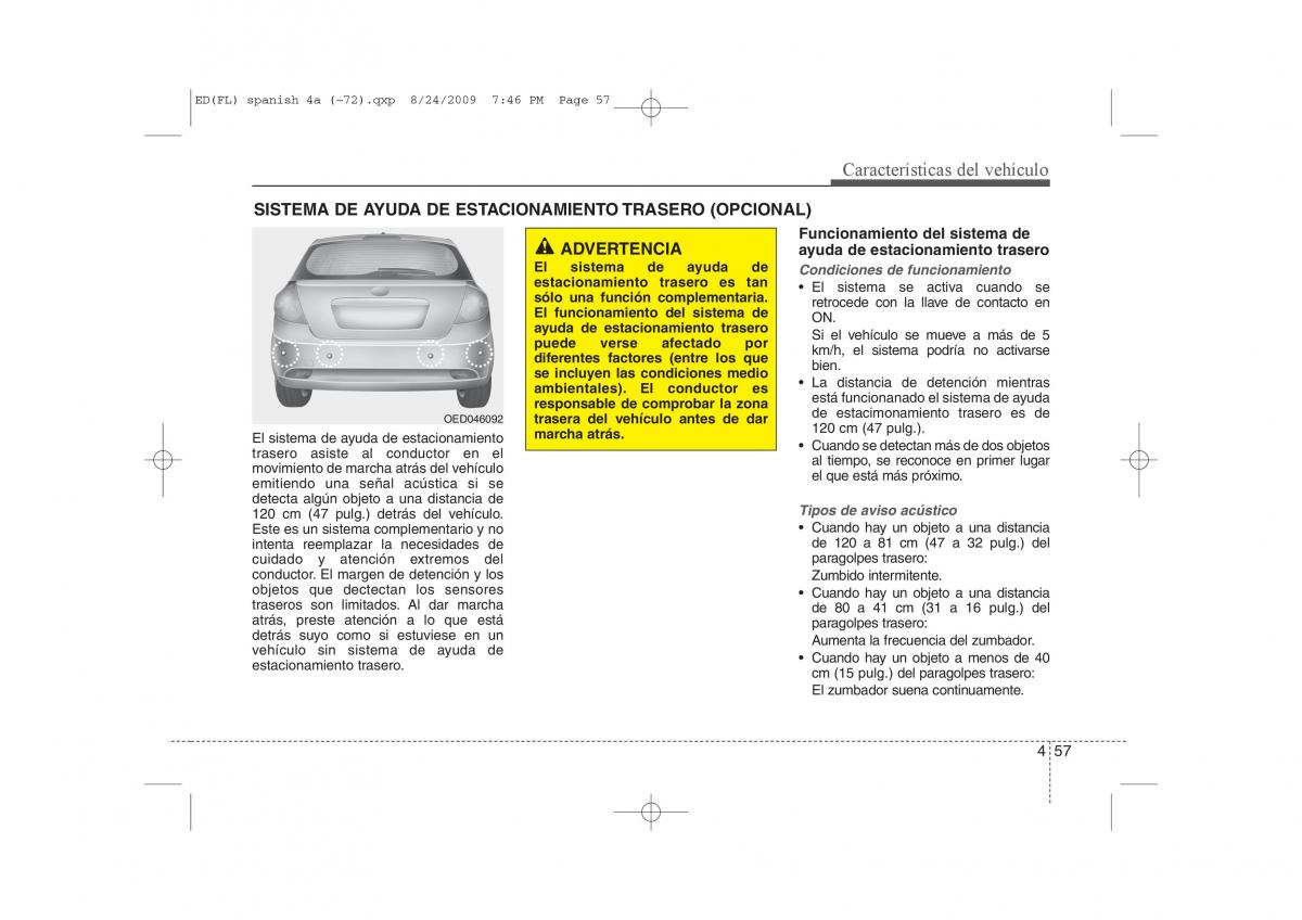 KIA Ceed I 1 manual del propietario / page 132