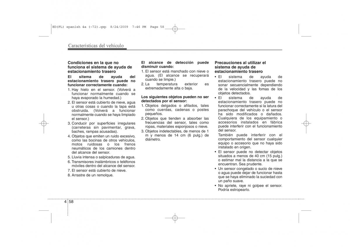 KIA Ceed I 1 manual del propietario / page 133