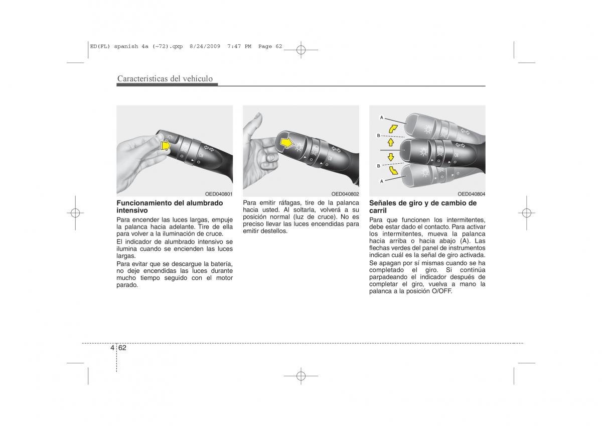 KIA Ceed I 1 manual del propietario / page 137