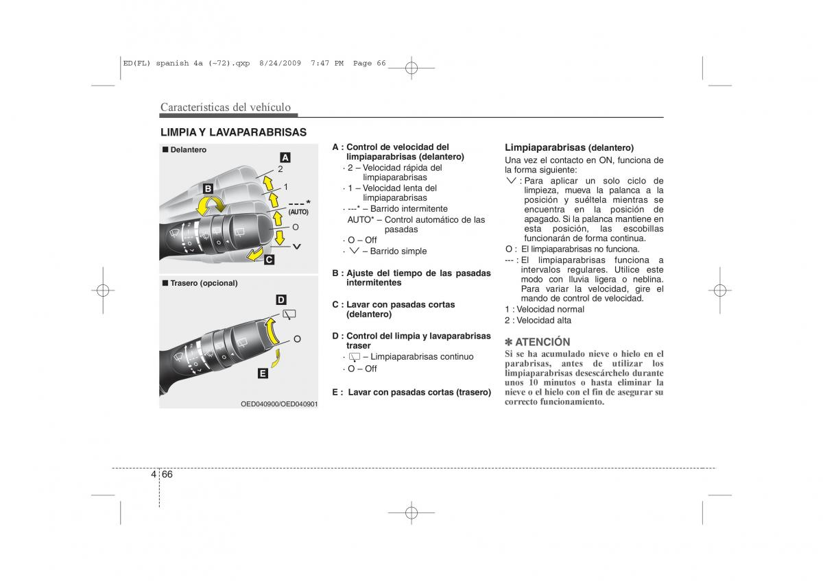 KIA Ceed I 1 manual del propietario / page 141