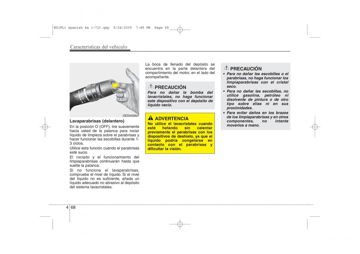 KIA Ceed I 1 manual del propietario / page 143