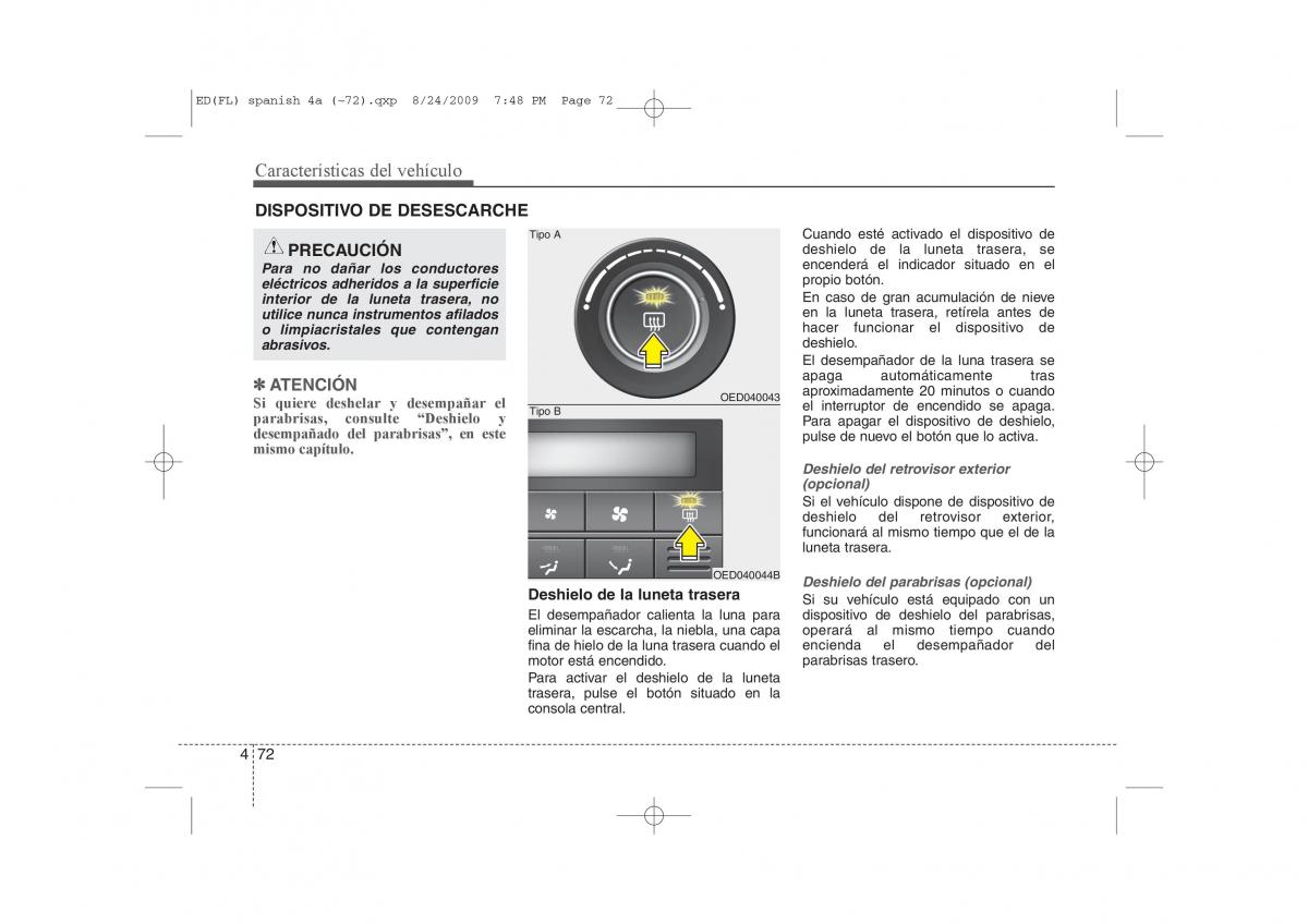 KIA Ceed I 1 manual del propietario / page 147