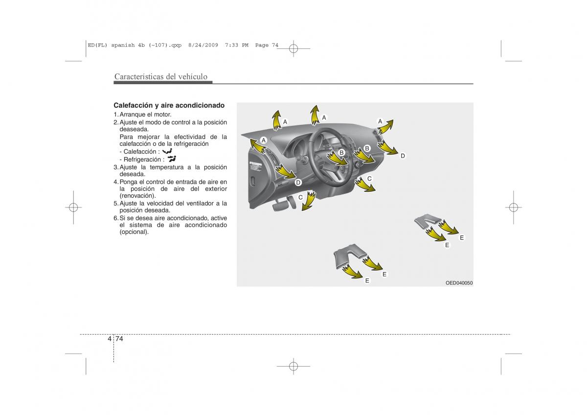 KIA Ceed I 1 manual del propietario / page 149