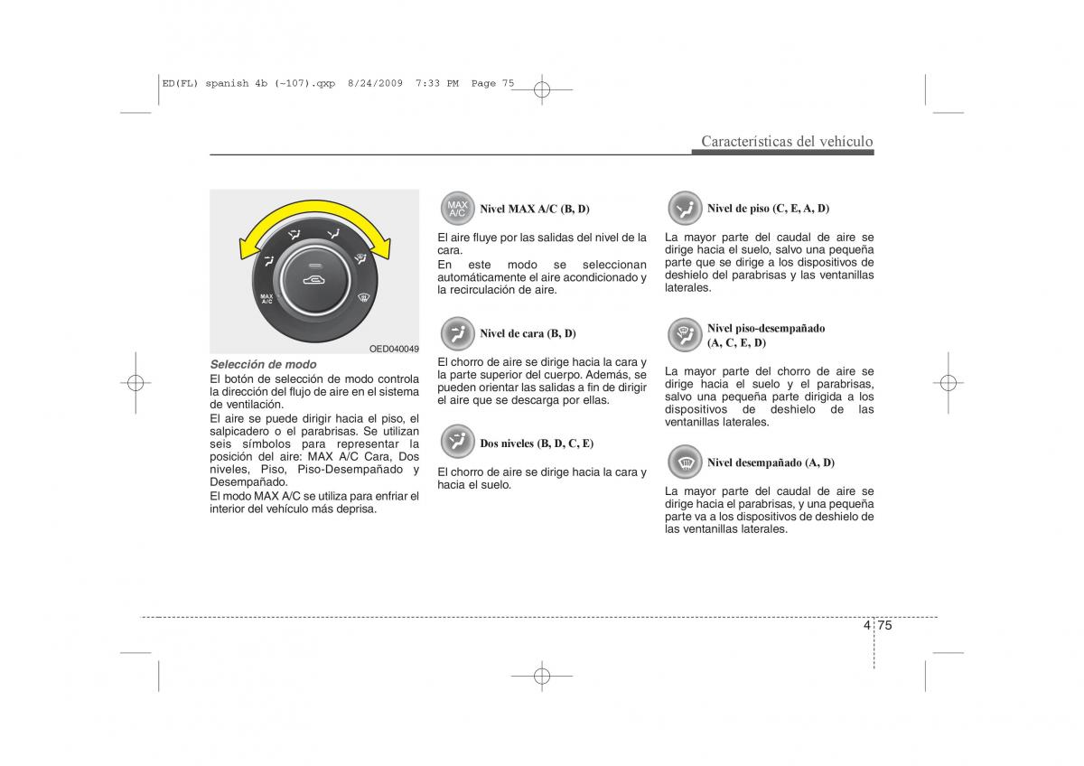 KIA Ceed I 1 manual del propietario / page 150