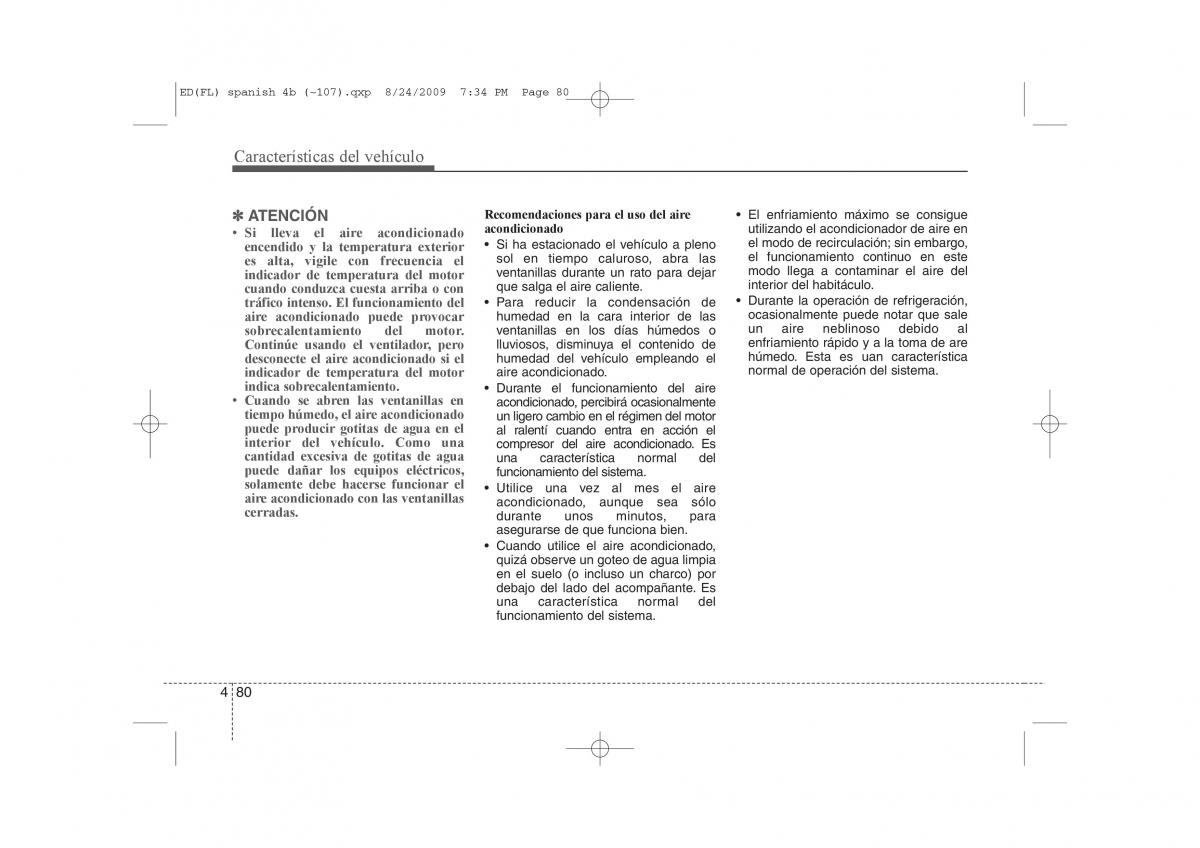 KIA Ceed I 1 manual del propietario / page 155