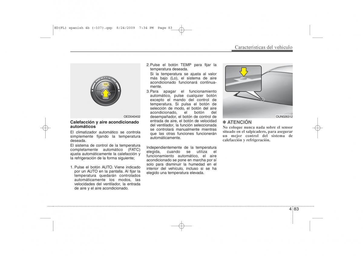 KIA Ceed I 1 manual del propietario / page 158