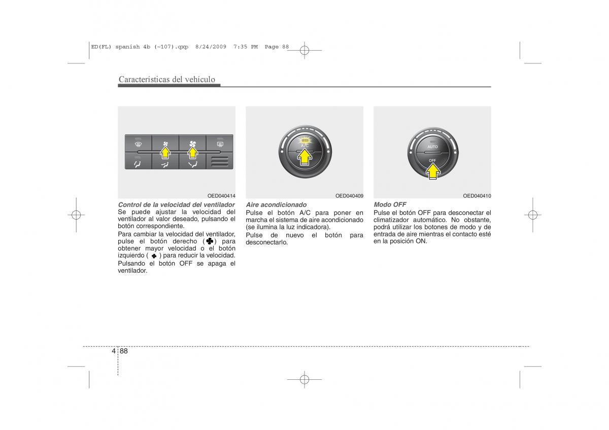 KIA Ceed I 1 manual del propietario / page 163